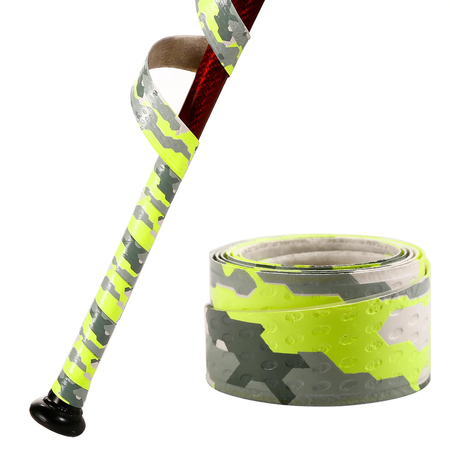 AMASPORT Baseball Bat Grip 1.1mm New Arrivals Embossed Pattern Grips for Baseball Bat Tape for Base Ball Accessories