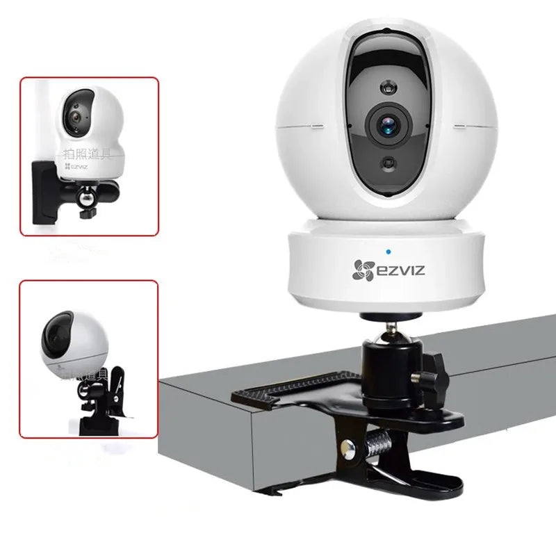 Platic Hole-free Holder Smart Surveillance Camera Wall Mount Bracket for EZVIZ C6CC6HNC6wiC6TcCP1XP1 Home Monitor Fixed Base