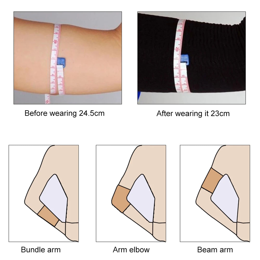 1Pair Arm sSlimming Shaper Compression Wrap Sleeve Helps Lose Arms Fat,Tone up Arm Shaping Sleeves for Women,Sports  Arm Shapers