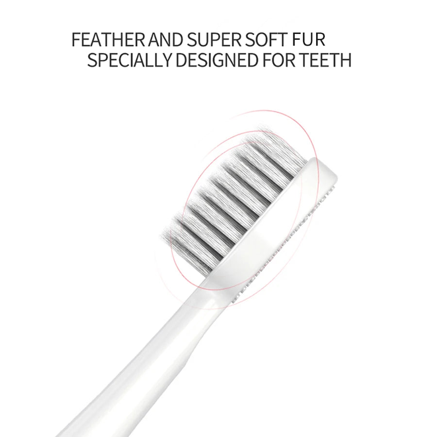 Sonic Electric Toothbrush for Men and Women Adult Household Non Rechargeable Soft Hair IPX6 Waterproof