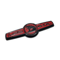 ABS Plastic Chrome Car Badge Customer Logo LS26.0L