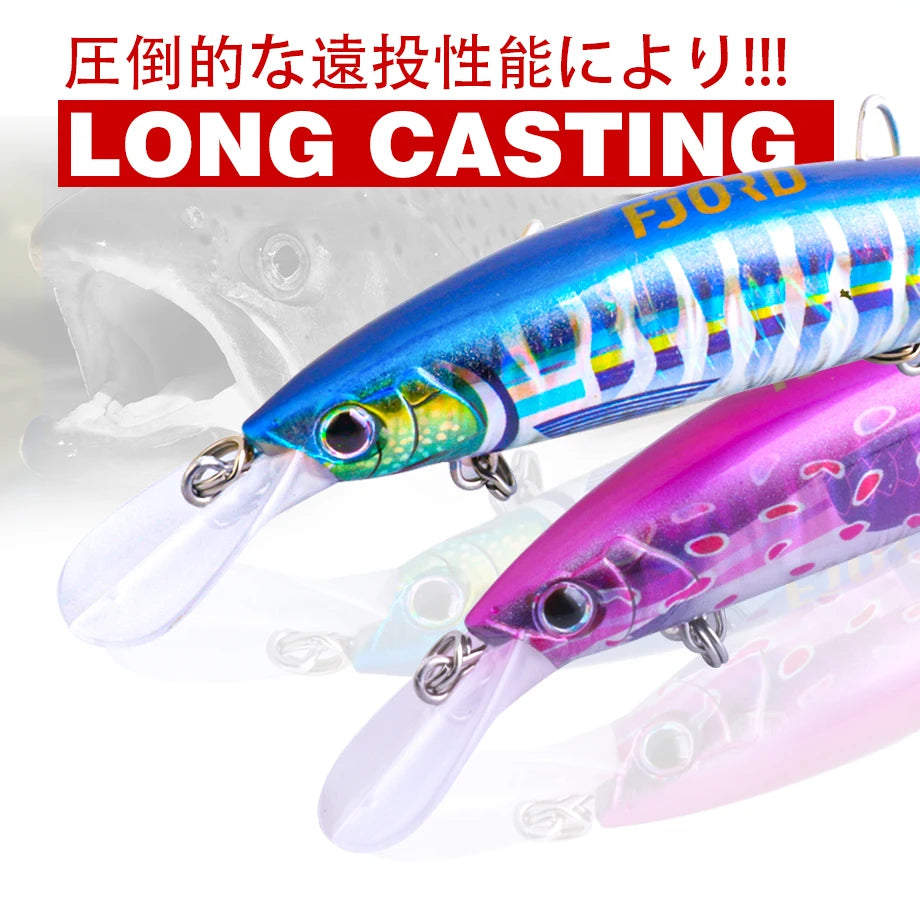 FJORD 37g 29g 17g Fishing Lures 3D Printing Limited Edition Color Sea Hard Baits Minnow Lures new arrivals 2025Baits Items