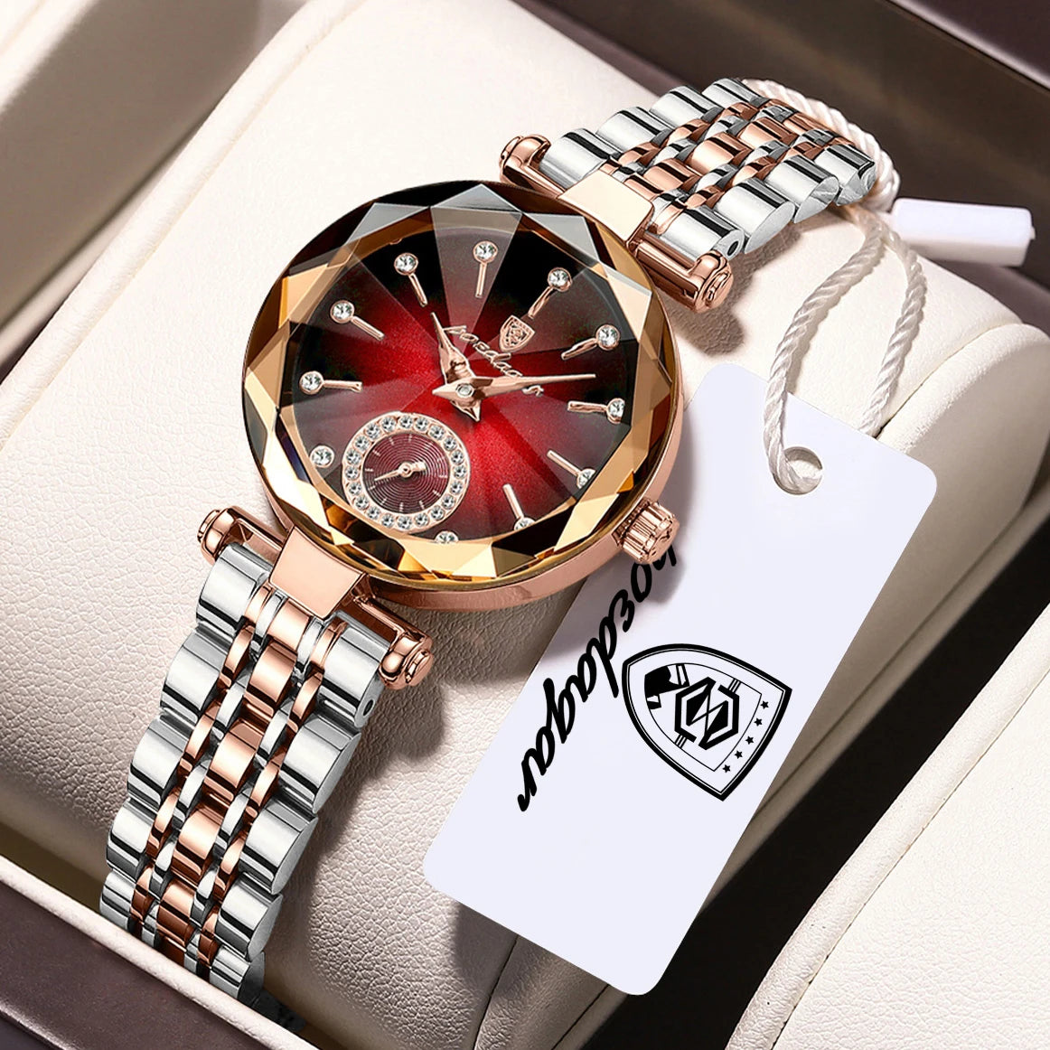 POEDAGAR Top Exquisite Elegant Watches For Women Waterproof Leather High Quality Original Woman's Watch Quartz Ladies Wristwatch