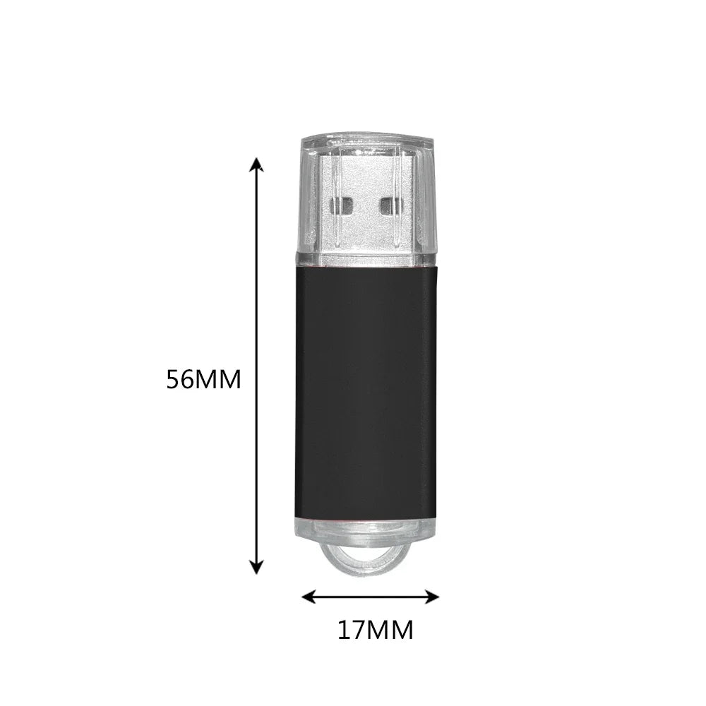 2.0 Metal Pendrive High Speed Colorful Usb Flash Drive 32gb 16gb 1gb 64gb Pen Drive Memoria Usb Photography Gifts Memory Disk