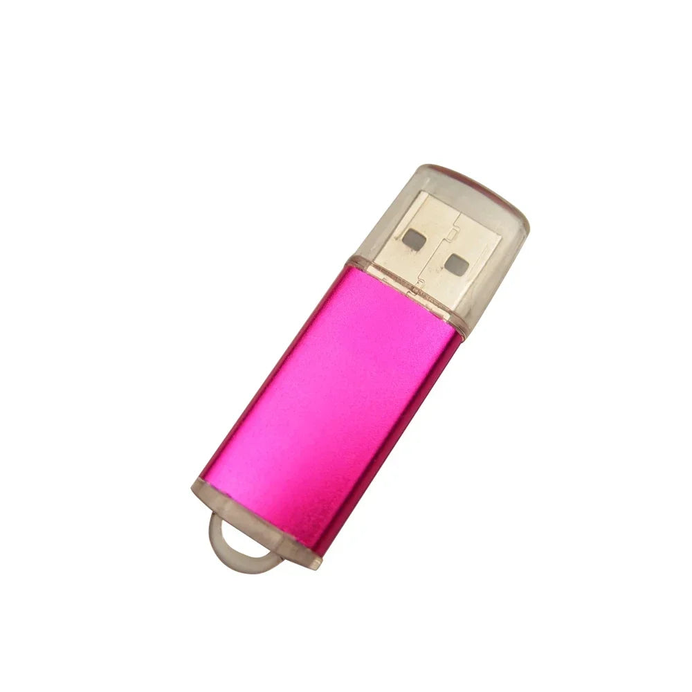2.0 Metal Pendrive High Speed Colorful Usb Flash Drive 32gb 16gb 1gb 64gb Pen Drive Memoria Usb Photography Gifts Memory Disk
