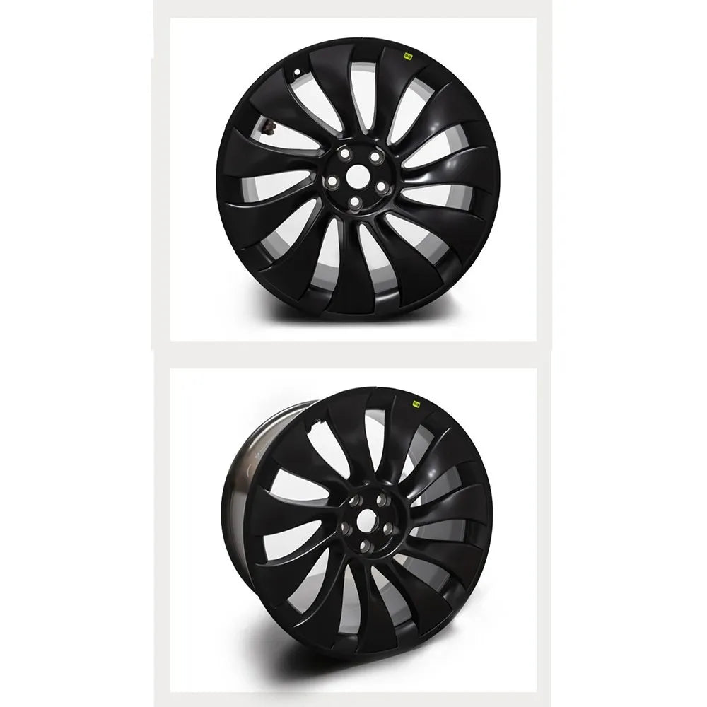 21 Inch Wheel Cover Rim Patch For Tesla Model Y 2021-2023  Uberturbine Hub Cap Protectors ABS Rim Protector 2024 Accessories