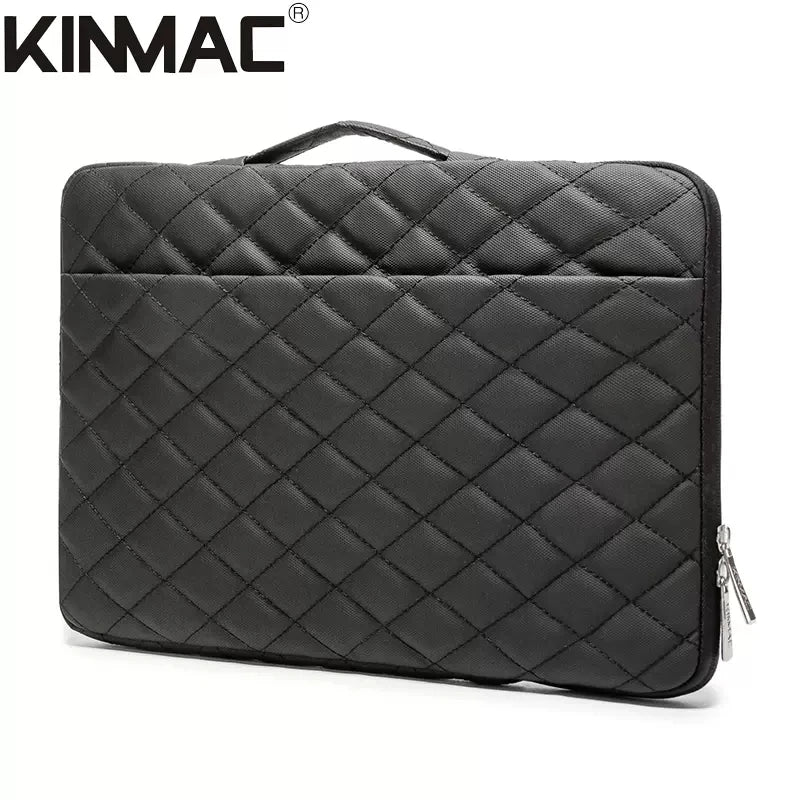 Brand Kinmac Laptop Bag 12,13.3,14,15.4,15.6,16 Inch Shockproof Lady Man Handbag Case For MacBook Air Pro M1 2 Women Briefcase