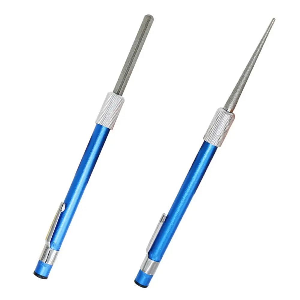 Hot Sale Fishing Hook Sharpener Pen Sharpener High Quality Outdoor Tool Diamond Pen shaped Sharpener New Arrivals Fishing Tools