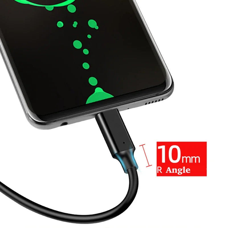 كابل USB3.2 10Gbps، كابل USB نوع A إلى USB C 3.1/3.2 Gen2، كابل نقل بيانات لمحرك الأقراص الصلبة SSD بمنفذ USB C، شحن سريع 3 أمبير 60 واط QC 3.0