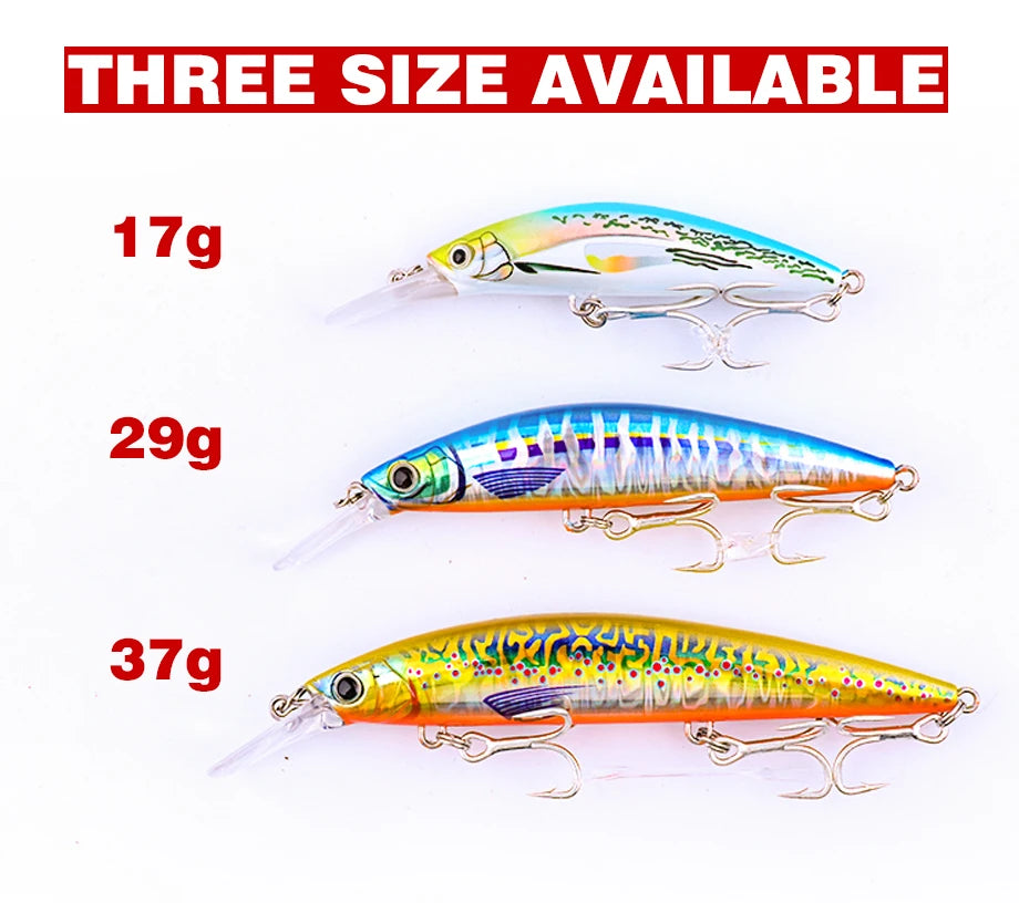 FJORD 37g 29g 17g Fishing Lures 3D Printing Limited Edition Color Sea Hard Baits Minnow Lures new arrivals 2025Baits Items