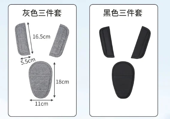 Prevent strangulation Baby Car Seat Belt Pads Universal Stroller Shoulder Strap Covers Soft Pram Safety Harness Cushions Guards