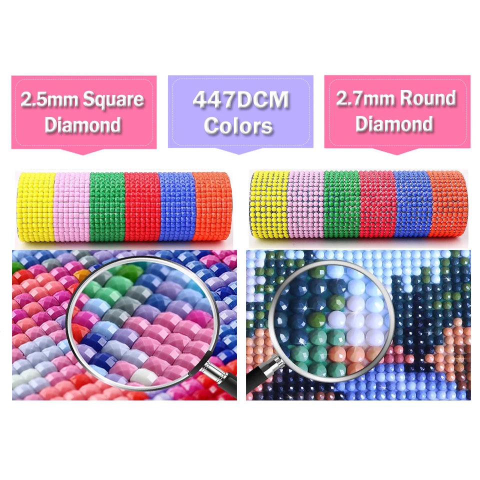 New Arrivals Diamond Painting Animal Full Diy Mosaic Embroidery Phoenix Fantasy Art Gift Set Home Decor Rhinestone Pictures