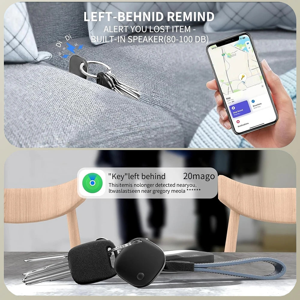 Smart Location Tracker for Apple Find My App Anti-Lost Reminder Smart Tag Beyond Bluetooth Positioning
