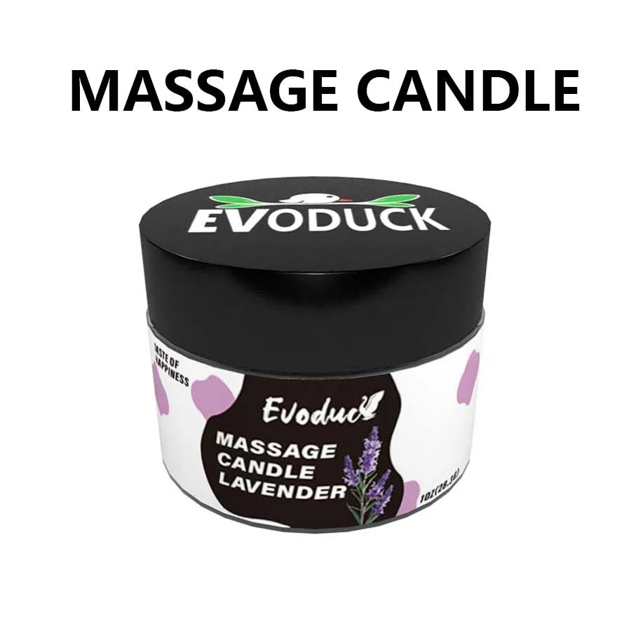 Massage Oil Candle Geranium Soy Wax Low Temp Melt Pour Body Moisturizing Skin Care Spa Bath Relaxing Couples Gift Women Birthday
