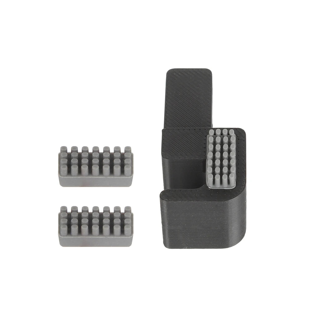For bambulab P2S Series nozzle silicone wiper Nozzles Brush Hotbed Mounted Scrubbers for Bambu lab Cleaning Tool 3D Printer