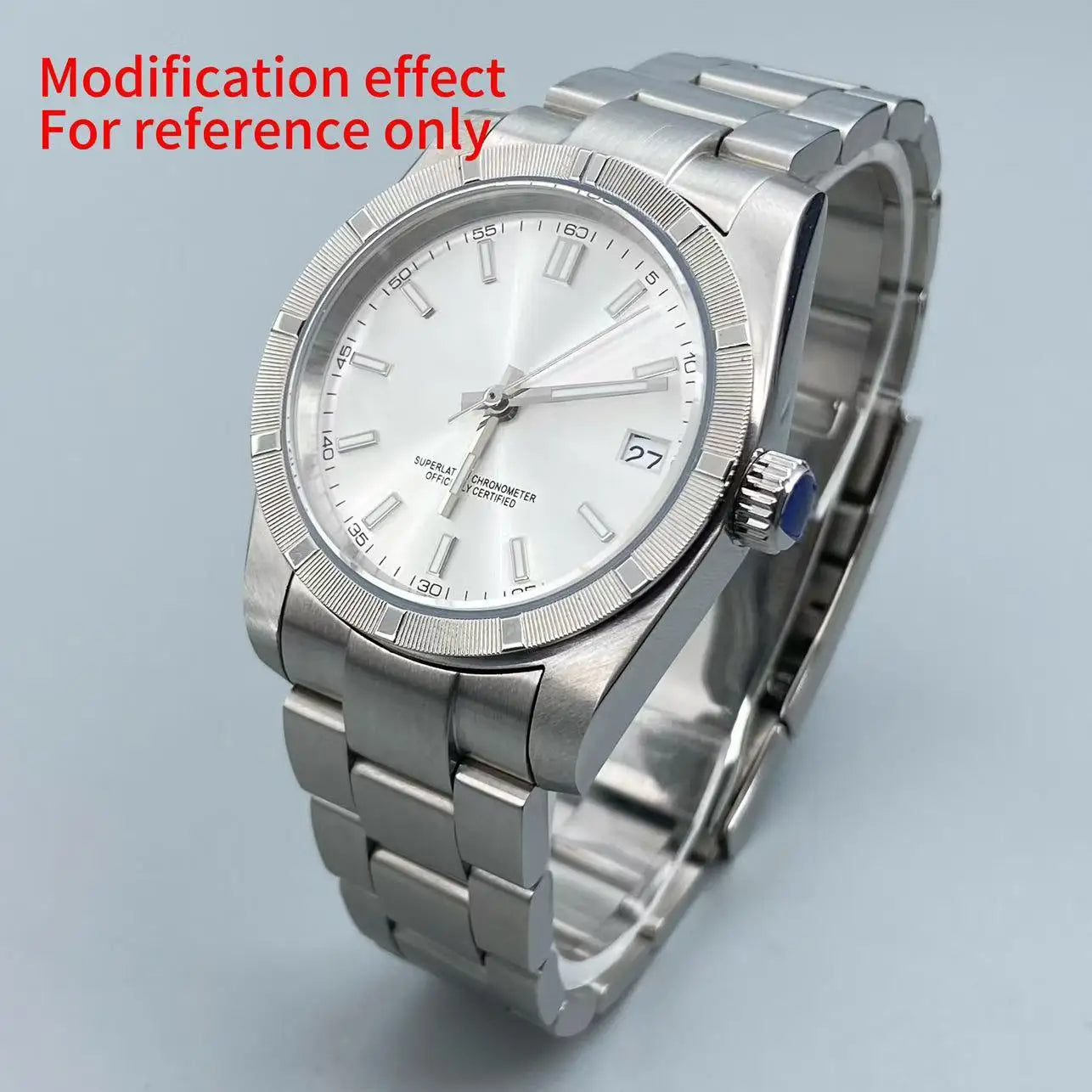 New arrivals 36mm watch case Engine Turned BEZEL for AK Parts Replacemet Fits 28.5mm Dial NH35/36 Movement Modification Parts