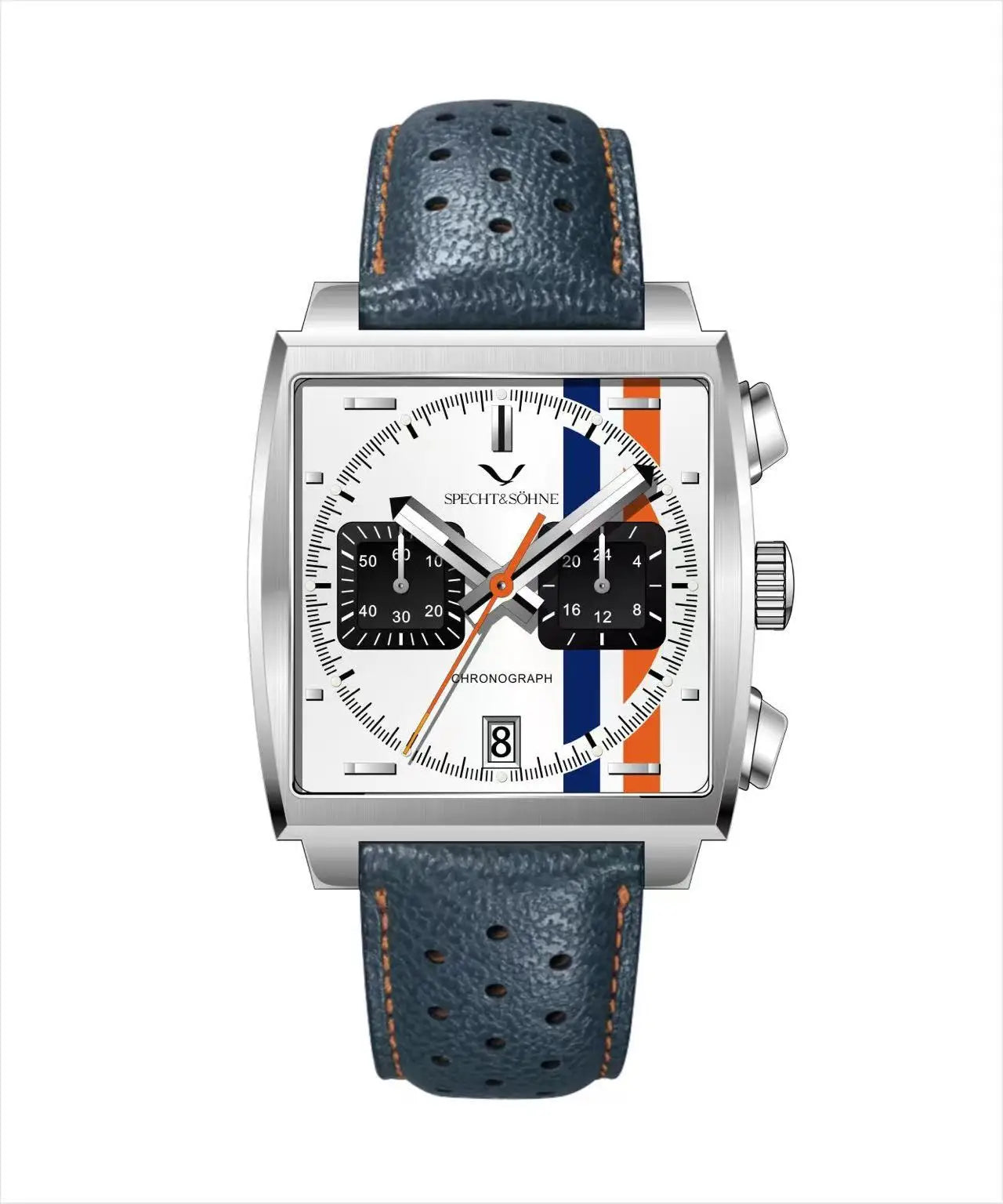 Specht & Söhne 2025 New Arrivals Hot Selling Fashion Men's Watches Stainless Steel Japan VK63 Chronograph Quartz Wristwatch