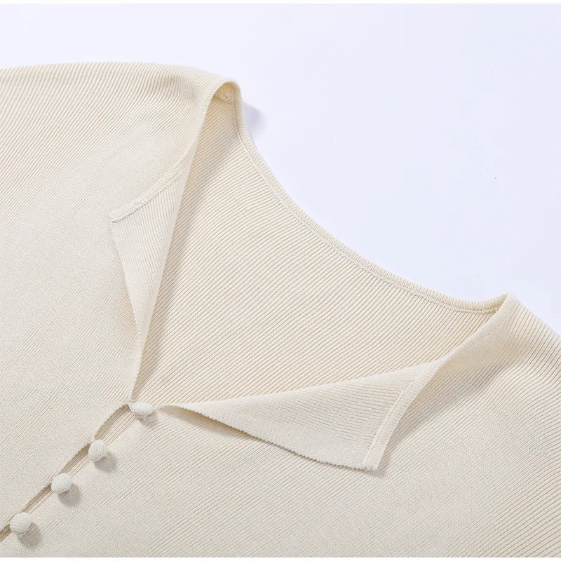 Elegant Women Patchwork Long Dress Short Sleeve O Neck Button A-Line Dresses Spring Summer Vintage Beach Vacation Casual Robes