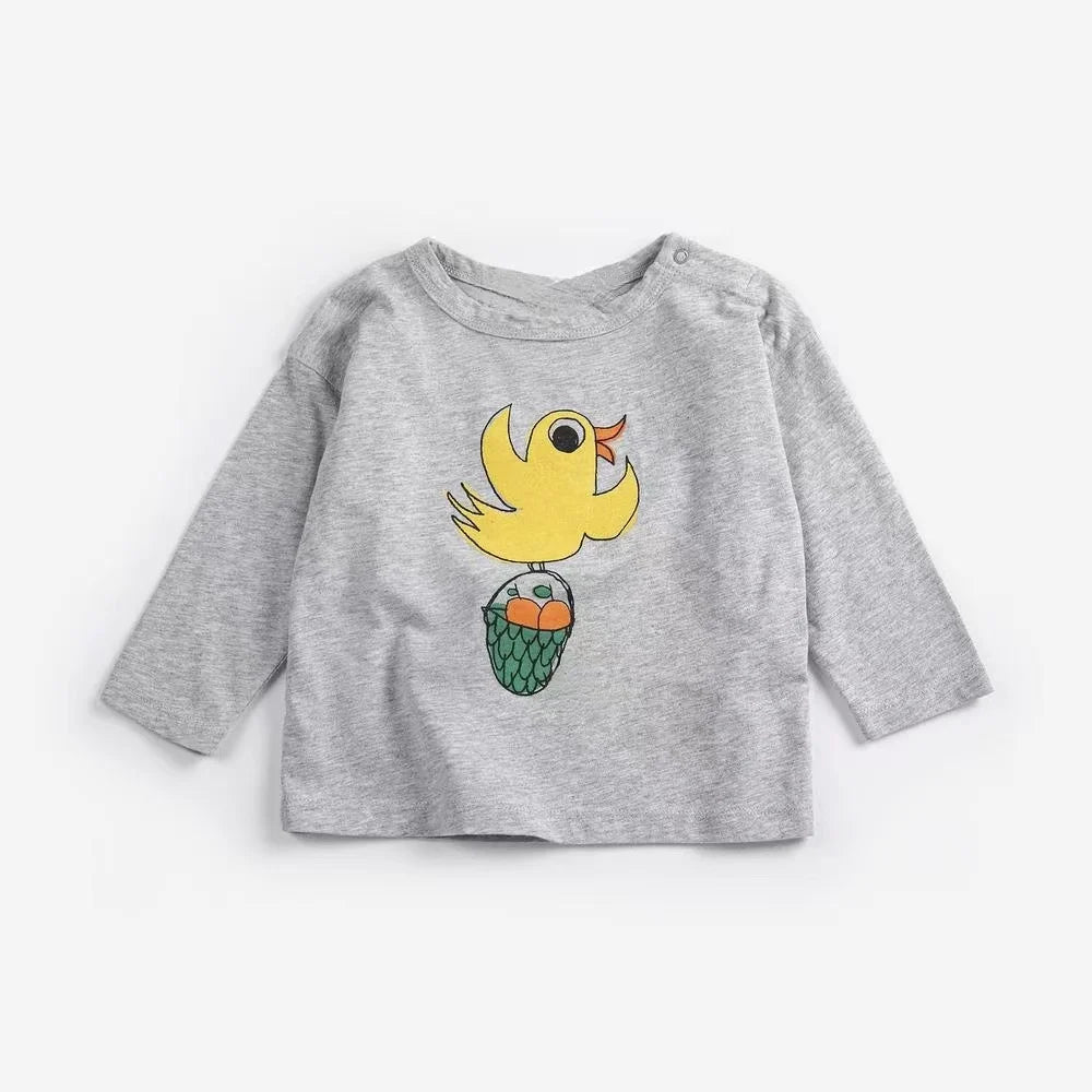 Kids' Sweatshirts 2026 Spring New Arrivals Cartoon Fashion Oversized Boys' Girls' Hoodies Cotton Cute Children's Hooded Jackets