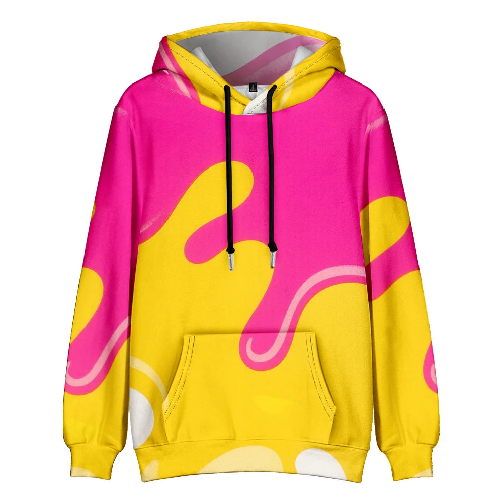 Color Block Matching Hoodies for Couples Long Sleeve Soft Unisex Winter Pullover for Theme Parks, Christmas Photos, Group Events
