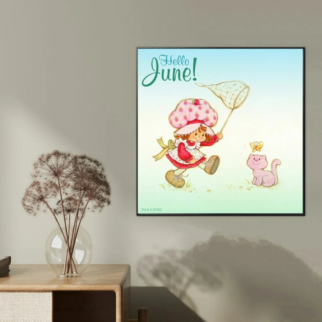 Strawberry Shortcake Cute Girl Diamond Painting Printed Embroidery Puzzle Cross Element Mosaic 5D DIY Art Kit House New Arrivals
