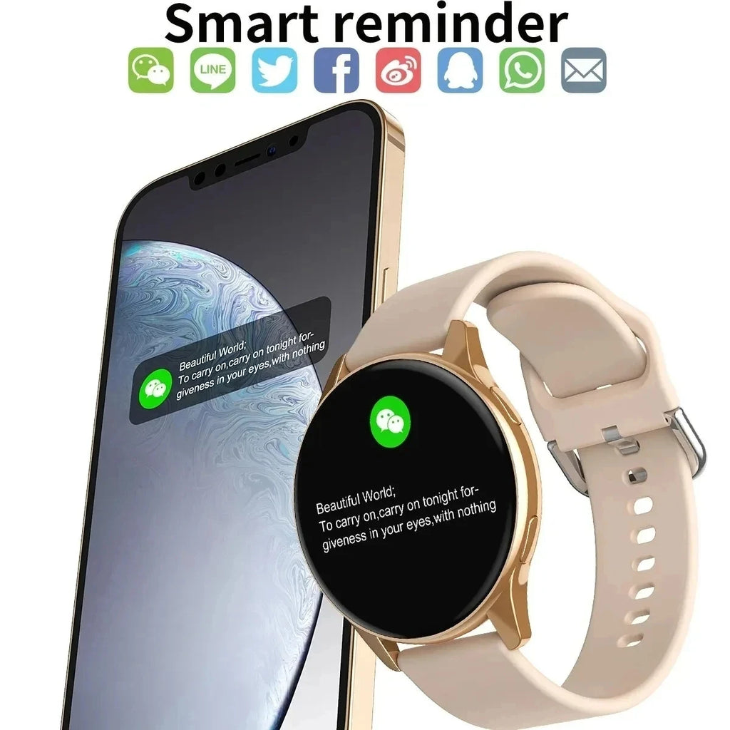 LIGE New Smart Watch Wireless Charging Smartwatch Bluetooth Calls Watches Men Women Fitness Bracelet Custom Watch Face +Box 2025