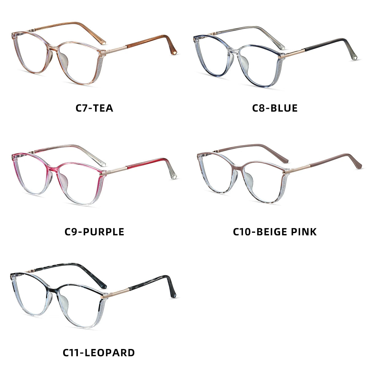 JMISUS New Arrivals Square Prescription Glasses Handmade Acetate Butterfly Photochromic Myopia Optical Eyewear for Women