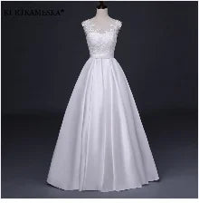 Luxury French Trailing Sequined Bride Wedding Dress Sexy Ball Gown Wedding Evening Party Summer Dress Women Formal vestidos