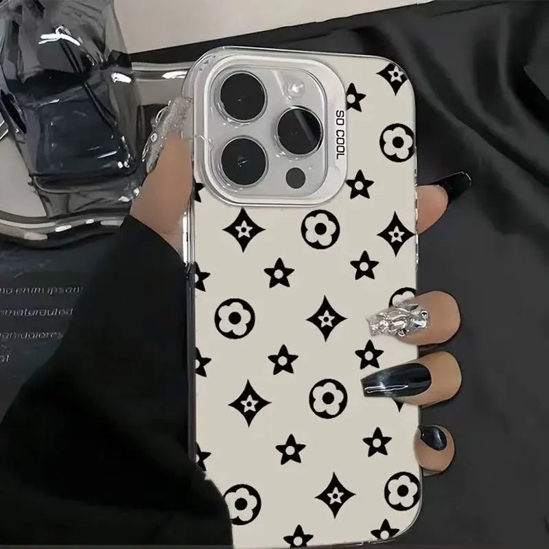 Printed Trendy Small Patterns Phone Case for Samsung Galaxy S25 S24 S23 S22 S21 S20 Note20 FE Ultra Plus 5G Anti Fall Matte Back
