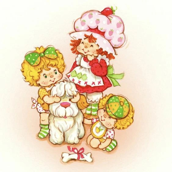 Strawberry Shortcake Cute Girl Diamond Painting Printed Embroidery Puzzle Cross Element Mosaic 5D DIY Art Kit House New Arrivals