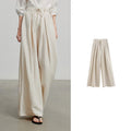 TOYOUTH Women Casual Pants 2025 Summer New Long Pants 8527028