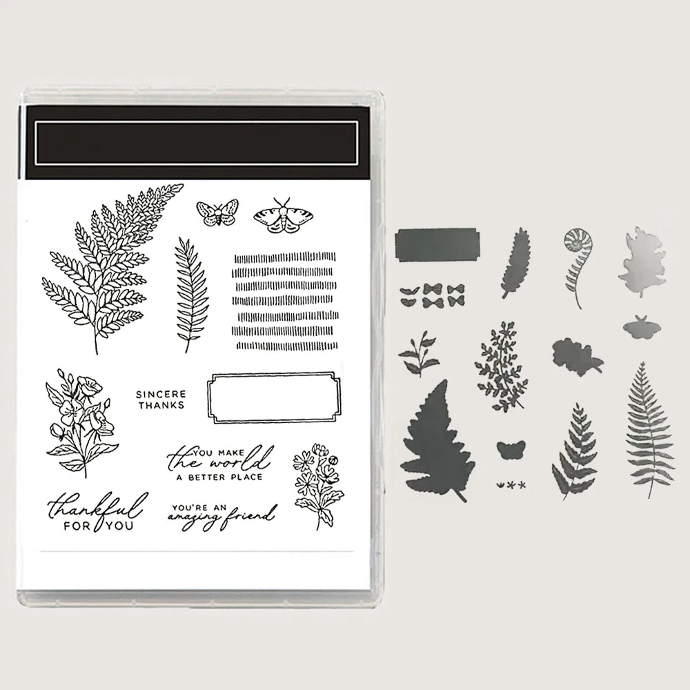 Opulent Oasis Boutique Blossoms Thanks Man Stamp Dies  DIY Greeting Scrapbook Molds Mother's Day Spring 2026 April New Arrivals