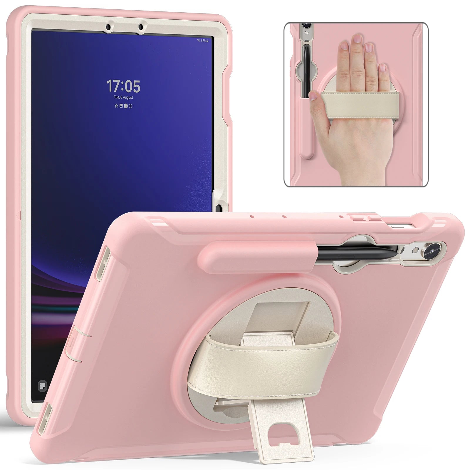 Case For Galaxy Tab S10 Lite S9 FE S8 S7 SM-X400 406 X520 526 X710 716 X510 516 700 706 T870 875 Cover For S6 10.5 2019 T860 865