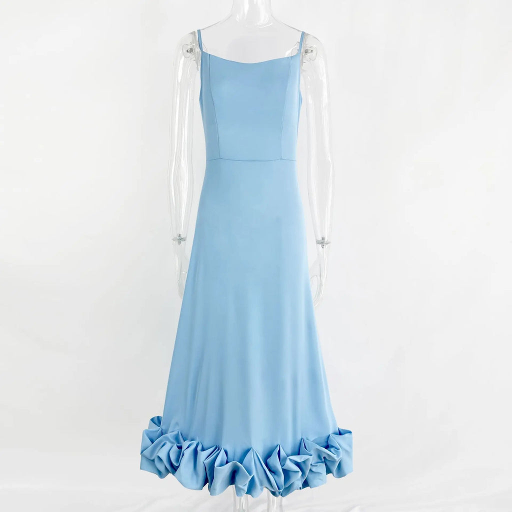 Putao Prom Dresses Fashion Square Empire Summer Party Dress Tea Length Sleeveless Chiffon Ruched Formal Evening Gowns платье жен