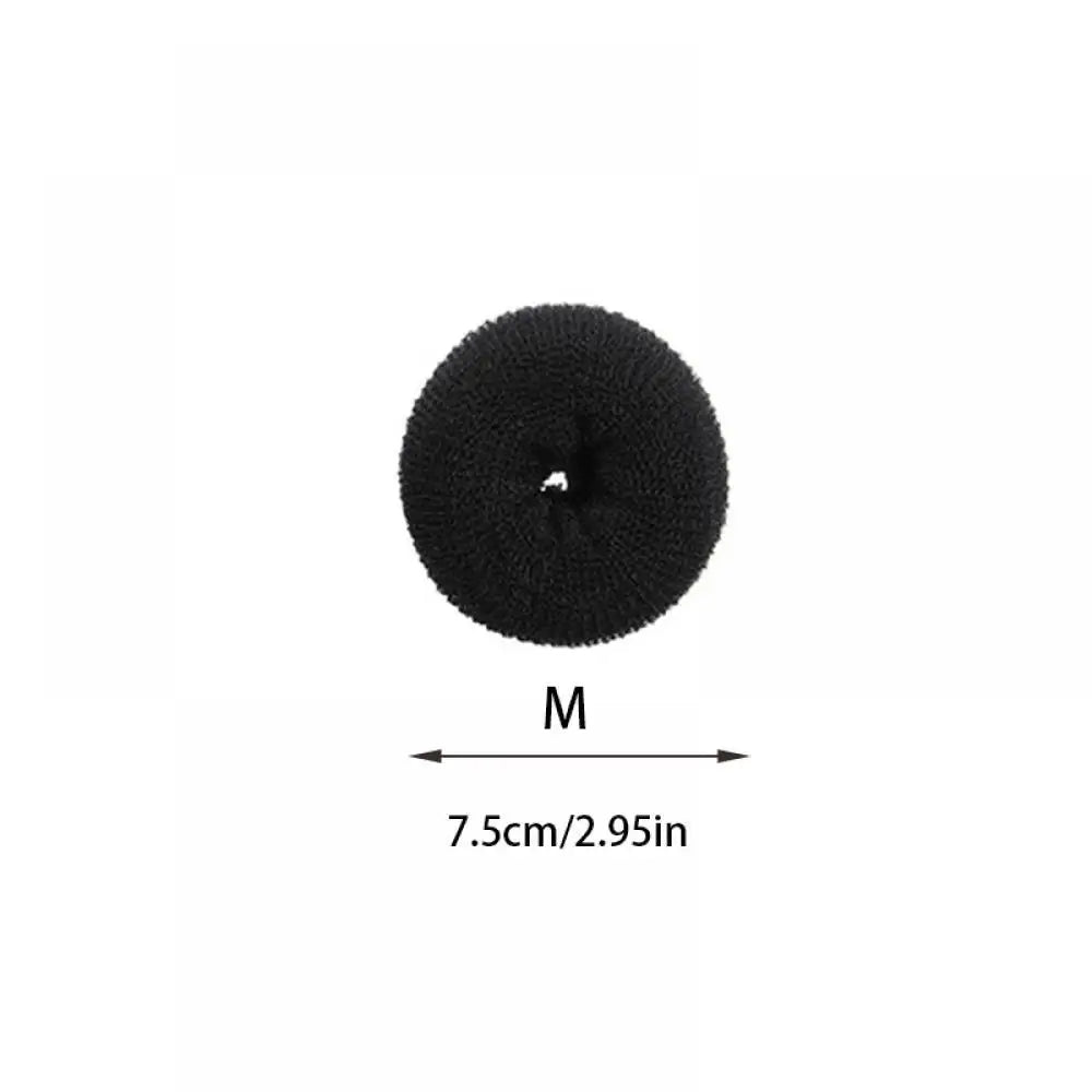 Plate Hair Donut Hair Bun Maker Roller DIY Magic Elastic Foam Sponge Hair Styling Tools Princess Hair Accessories S/M/L