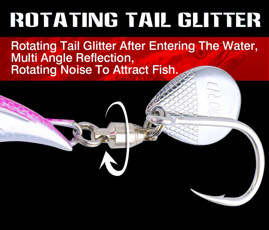 FJORD 40g 60g Metal Fishing Jig Tail Spinner Lure Spinning Sea Spoon Pike Bass New Arrivals 2025 Artificial Baits Fishing Tackle