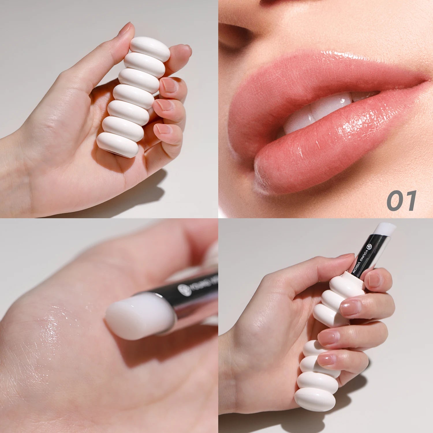 5 Colors Nourishing Light Lipstick Long Lasting Colors Easy to Apply Lip Moisturizing lip balm lip care