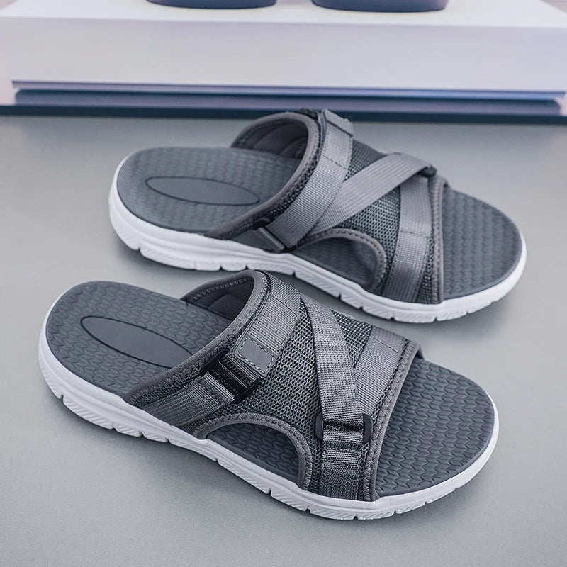 High Quality Summer Men's Slippers Outdoor Indoor Sandals Concise Comfortable Slide Men Casuals Shoes Non-slip Home Men Slippers
