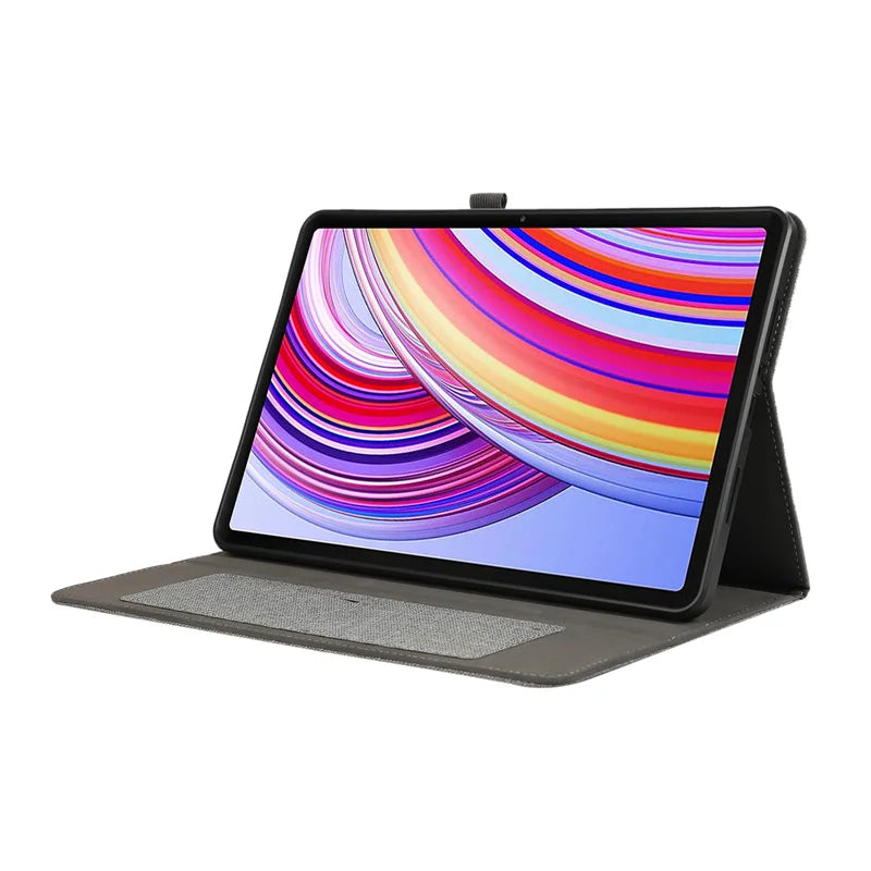 Luxury Flip Oxford Cloth Fabric Case For Xiaomi Redmi Pad Pad 12.1 inch / Poco Pad Tablet Protective Cover Hülle Coque Capa