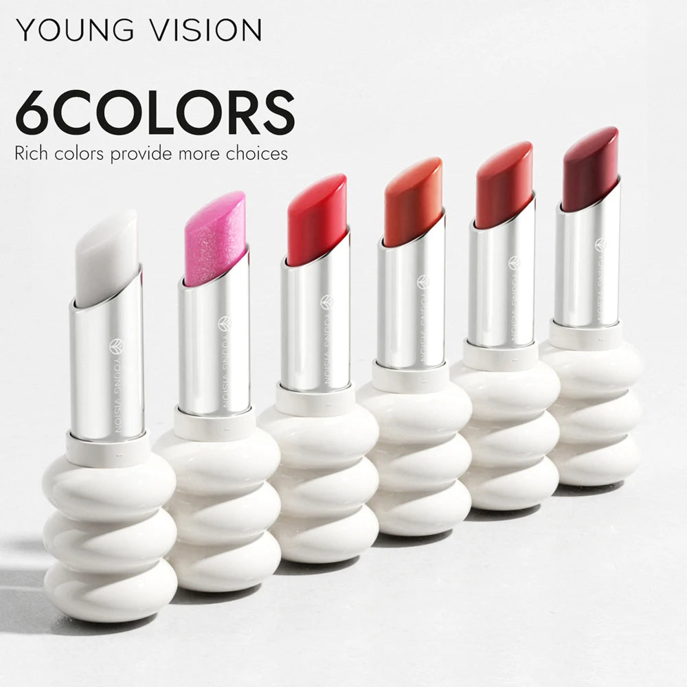 5 Colors Nourishing Light Lipstick Long Lasting Colors Easy to Apply Lip Moisturizing lip balm lip care