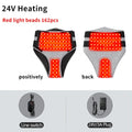 Red Light Heating Menstrual Period Pad  for Women Cramps Massager Heat Therapy Wrap for Abdomen Pain and Cramps Relief