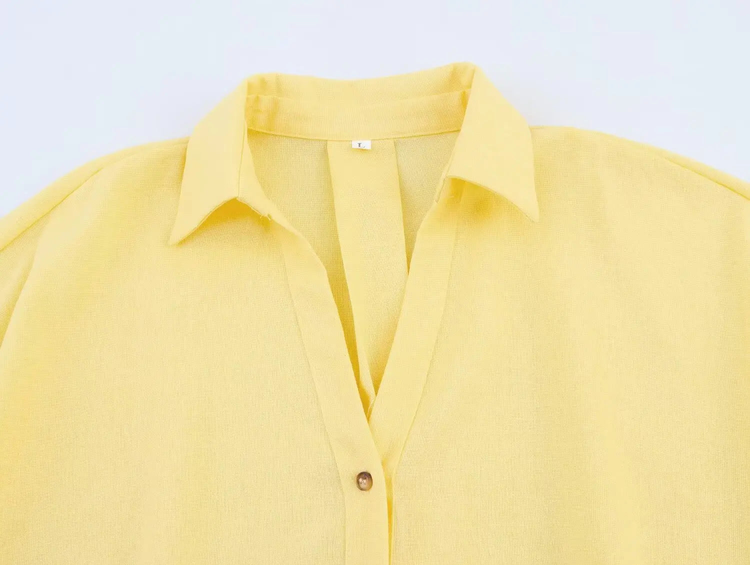 KONDALA Minimalist Casual Loose Shirt Women New 2026 Trendy Commute Wide Sleeves Shirt Spring Summer Fashion Holidays Lady Shirt