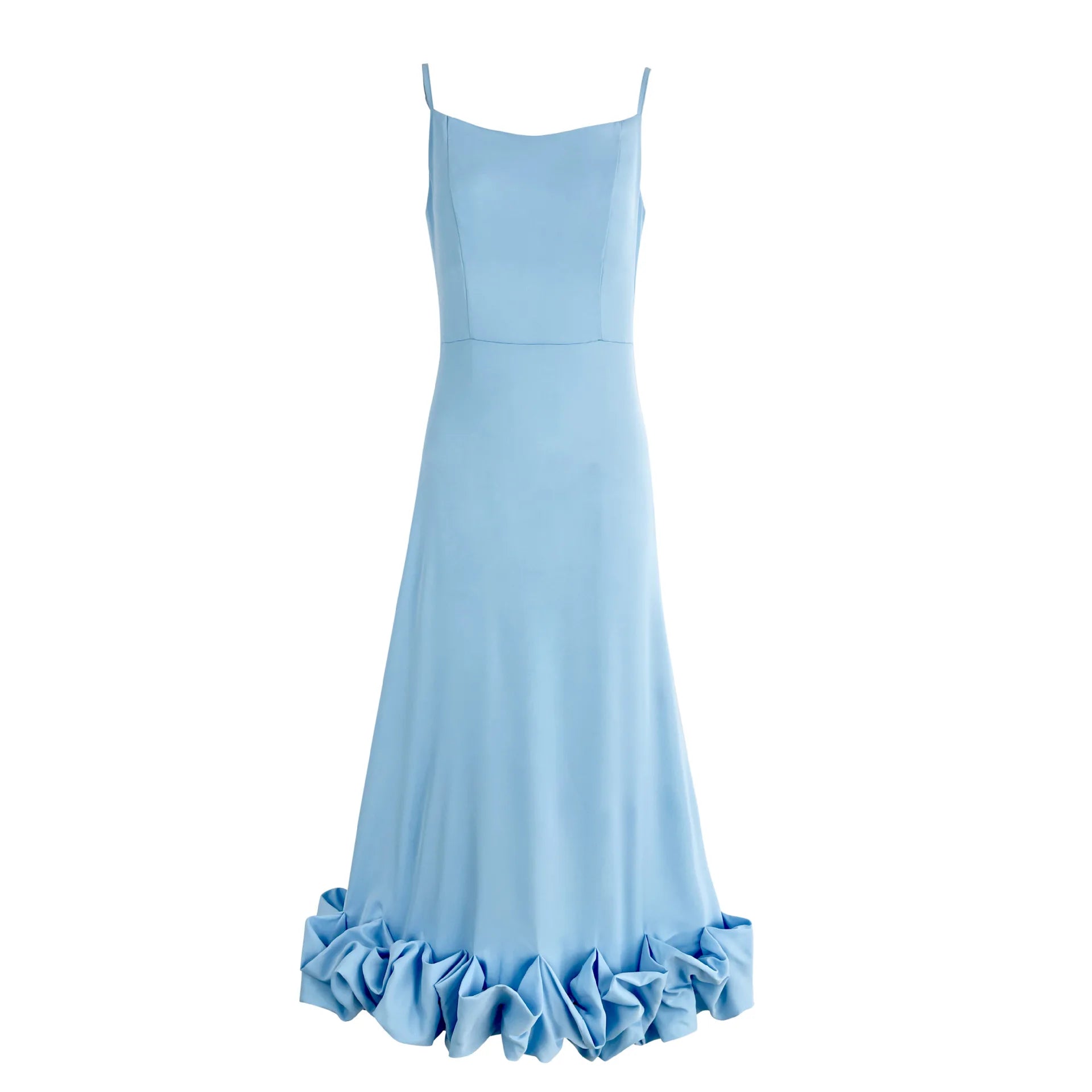 Putao Prom Dresses Fashion Square Empire Summer Party Dress Tea Length Sleeveless Chiffon Ruched Formal Evening Gowns платье жен