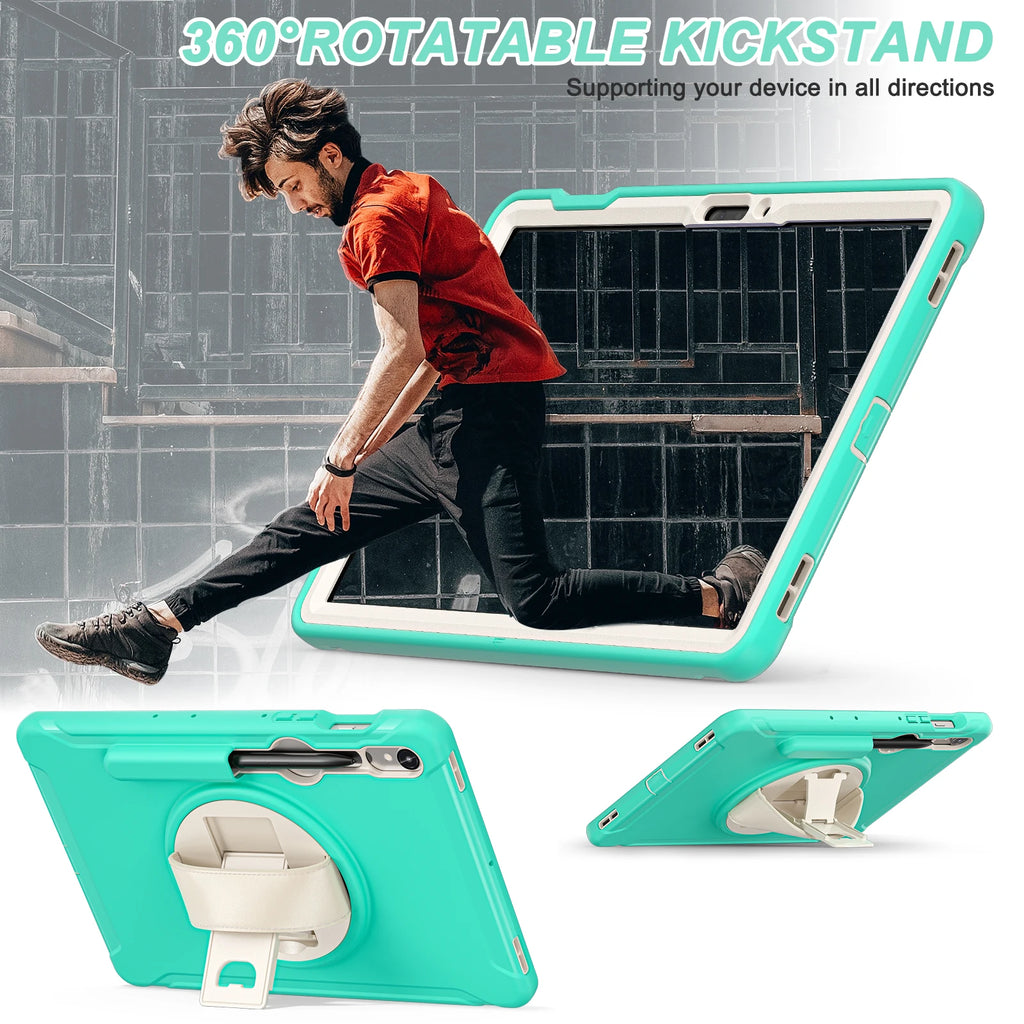 Case For Galaxy Tab S10 Lite S9 FE S8 S7 SM-X400 406 X520 526 X710 716 X510 516 700 706 T870 875 Cover For S6 10.5 2019 T860 865