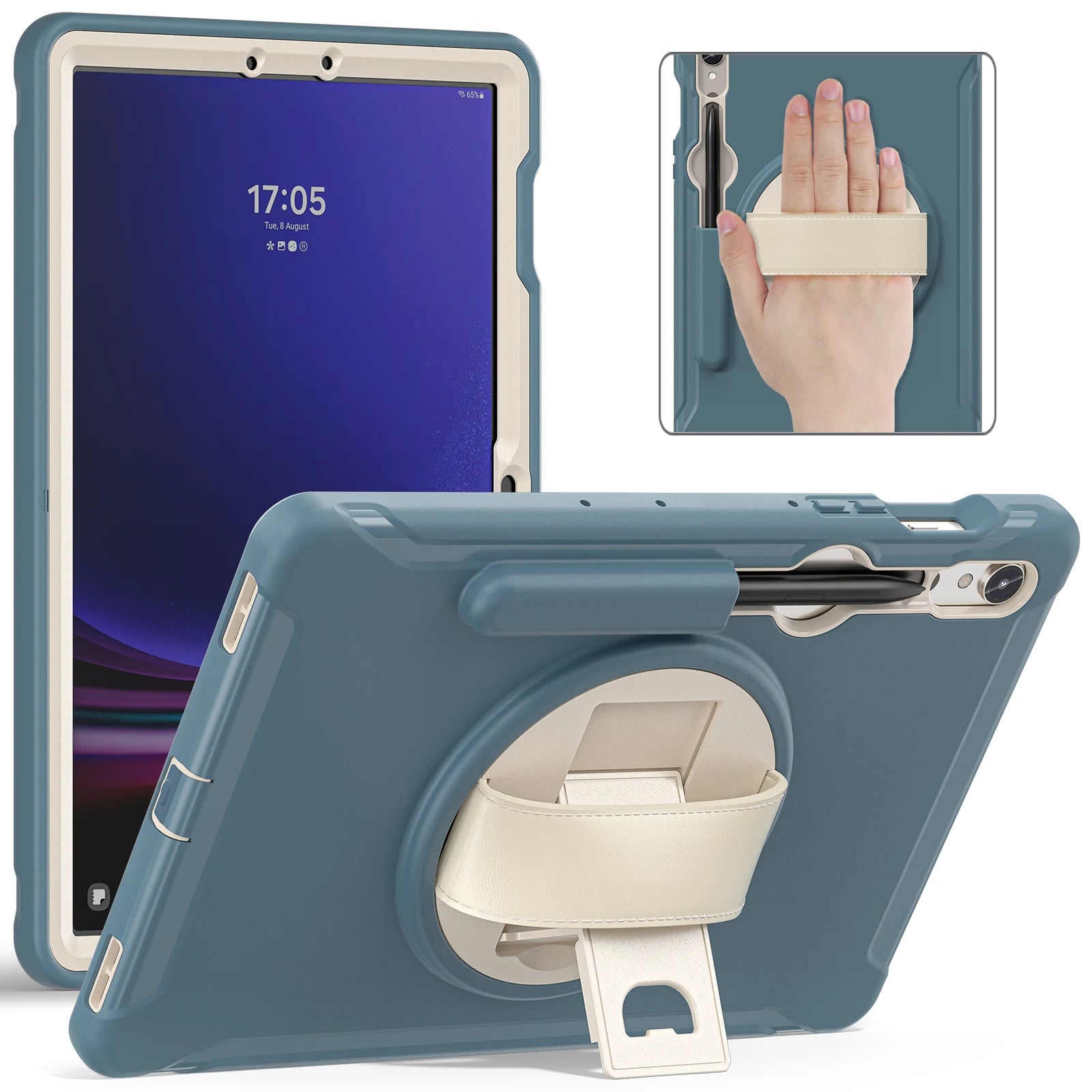 Case For Galaxy Tab S10 Lite S9 FE S8 S7 SM-X400 406 X520 526 X710 716 X510 516 700 706 T870 875 Cover For S6 10.5 2019 T860 865