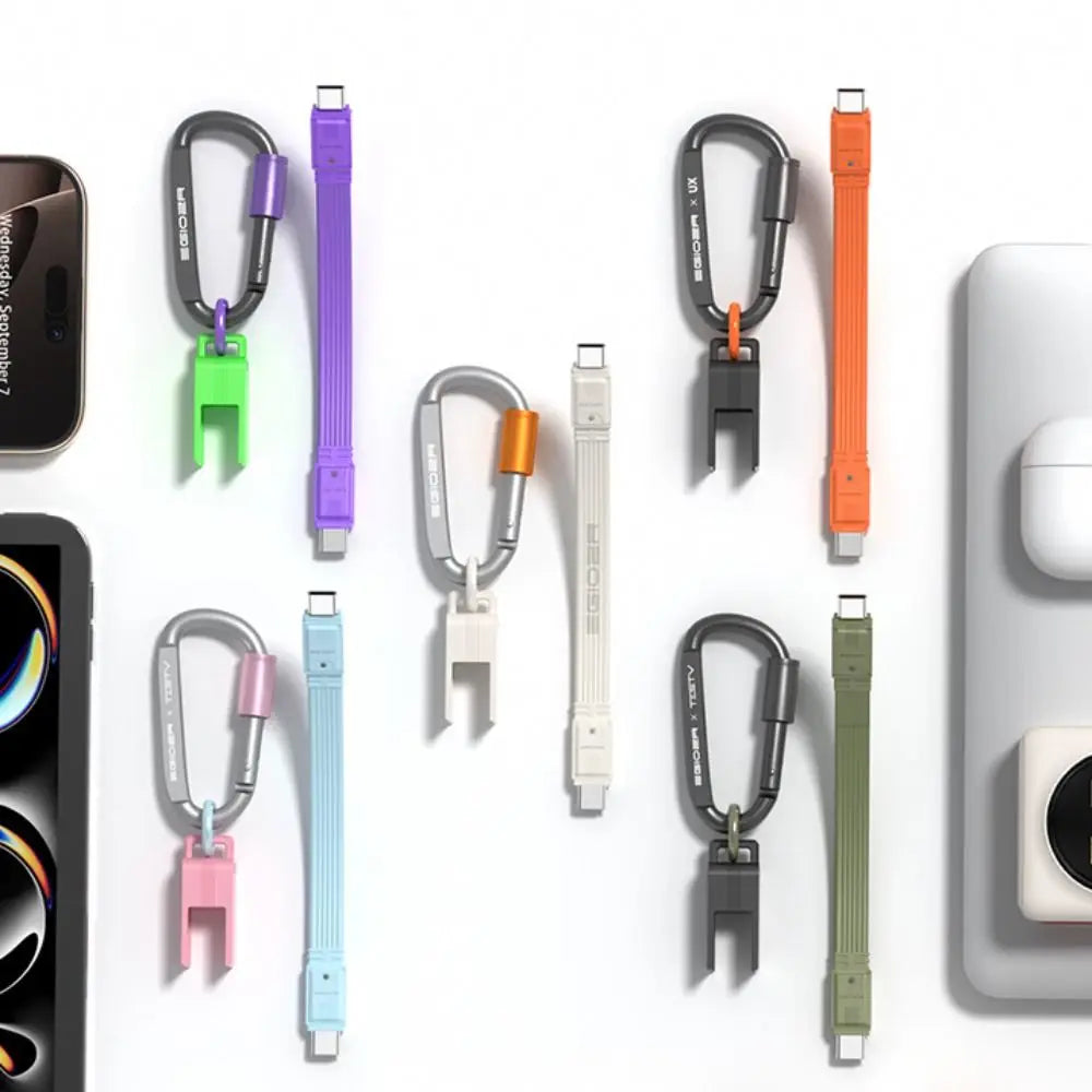 كابلات هاتف TPE USB 4 خفيفة الوزن كابل بيانات مزدوج الرأس من النوع C كابل بيانات من C إلى C PD 240 واط خط نقل بيانات محور لابتوب
