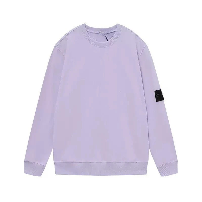 couple hoodie casual men's and women's round neck hooded long sleeved hoodie