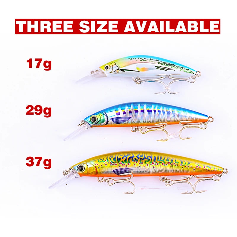 FJORD 37g 29g 17g Fishing Lures 3D Printing Limited Edition Color Sea Hard Baits Minnow Lures new arrivals 2025Baits Items