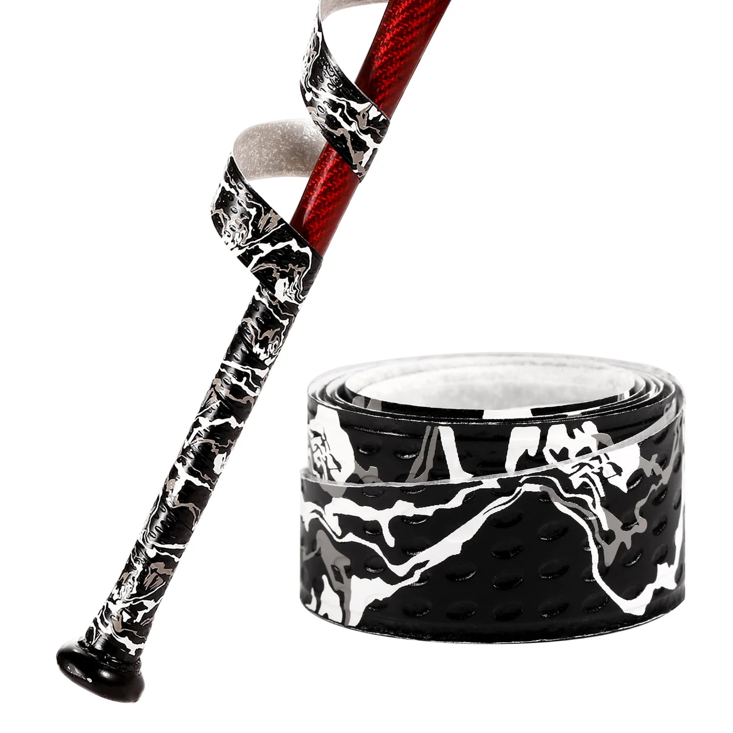 AMASPORT Baseball Bat Grip 1.1mm New Arrivals Embossed Pattern Grips for Baseball Bat Tape for Base Ball Accessories