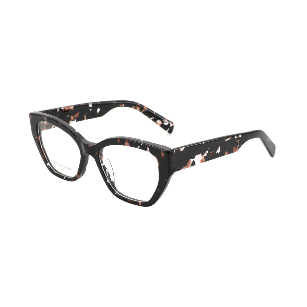 ZENOTTIC (S Size) New Arrivals Square Prescription Eyeglasses Handmade Acetate Butterfly Optical Glasses for Women